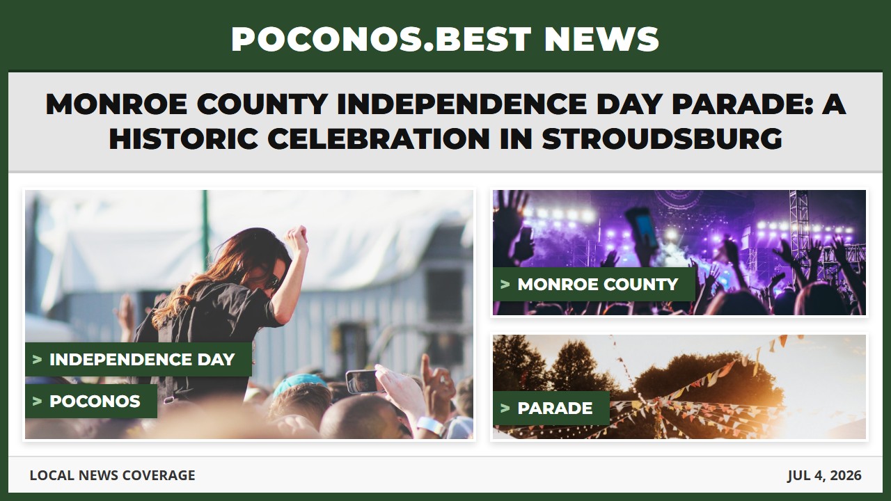 Monroe County Independence Day Parade: A Historic Celebration in Stroudsburg