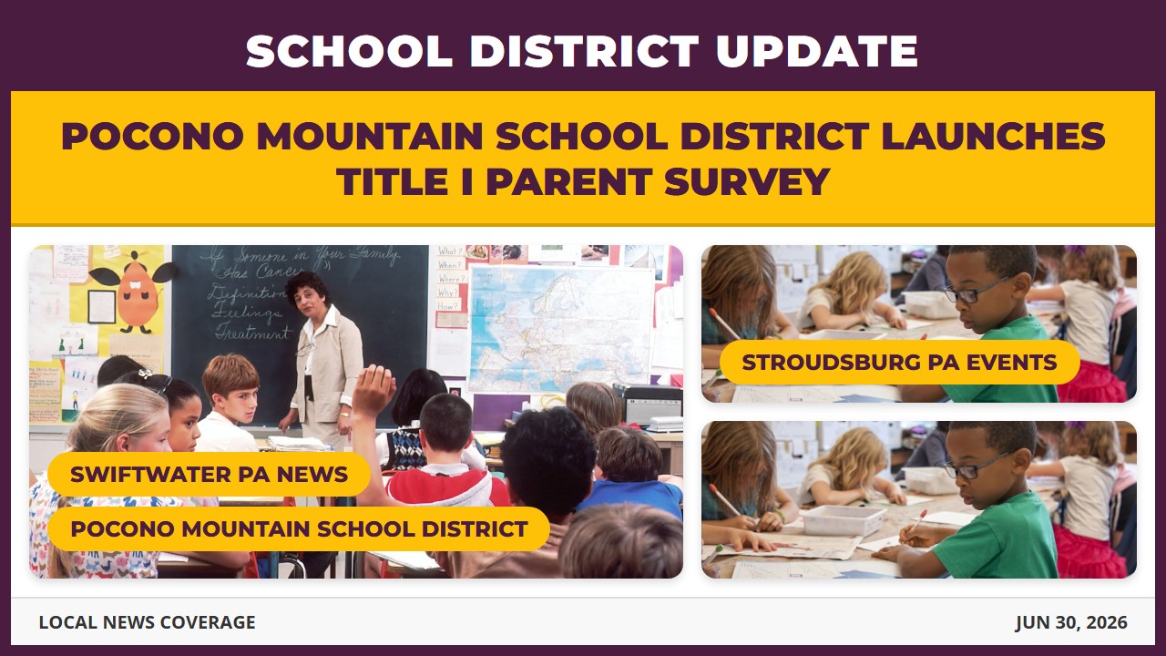 Pocono Mountain School District Launches Title I Parent Survey