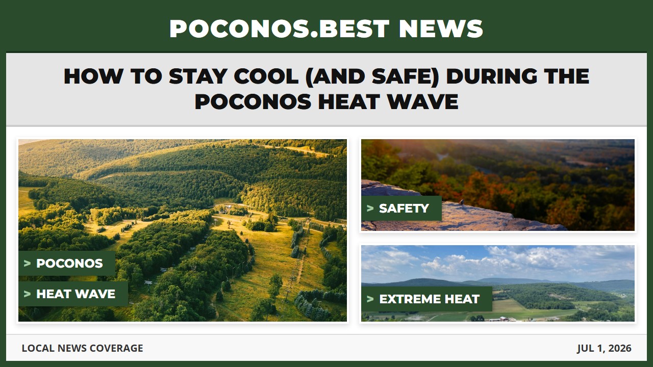 How to Stay Cool (and Safe) During the Poconos Heat Wave