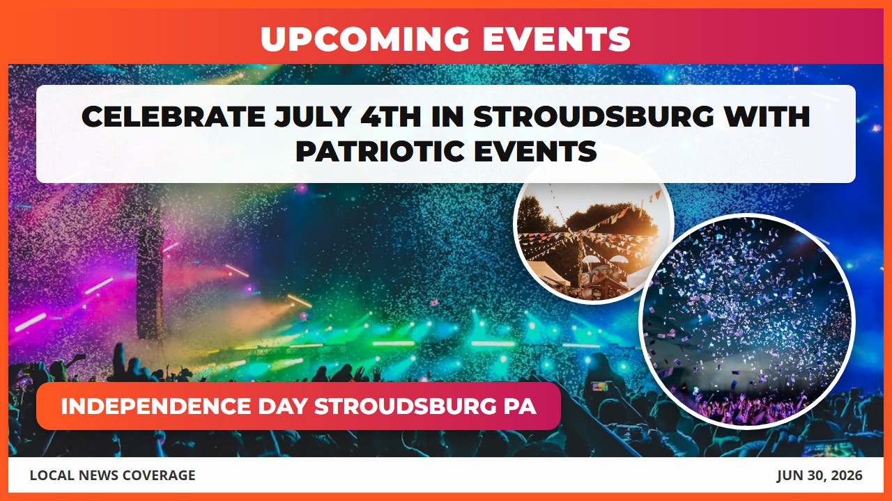 Celebrate July 4th in Stroudsburg with Patriotic Events